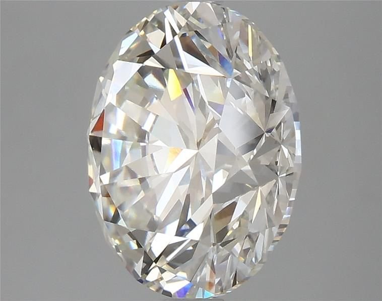 5.13ct H VVS2 Rare Carat Ideal Cut Round Lab Grown Diamond