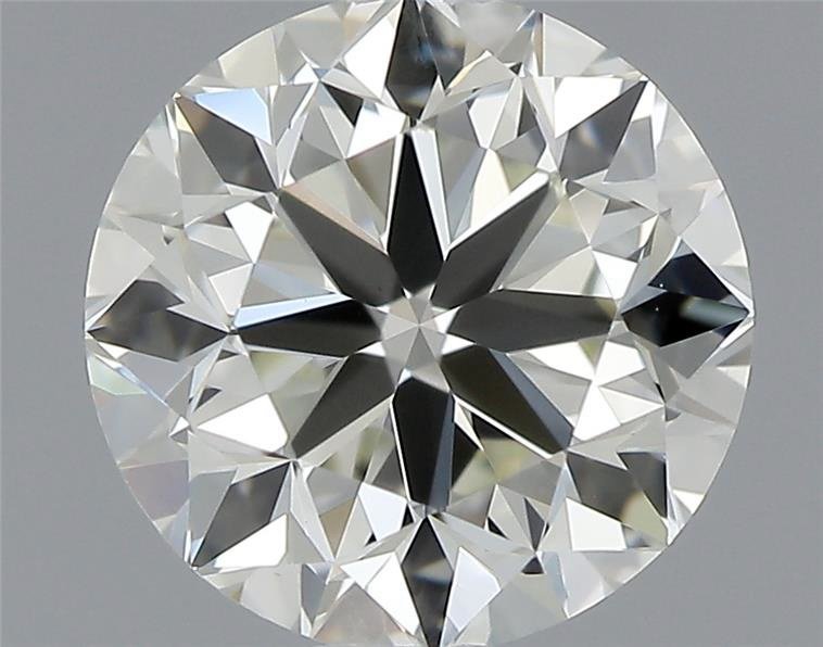 0.90ct J VVS2 Very Good Cut Round Diamond