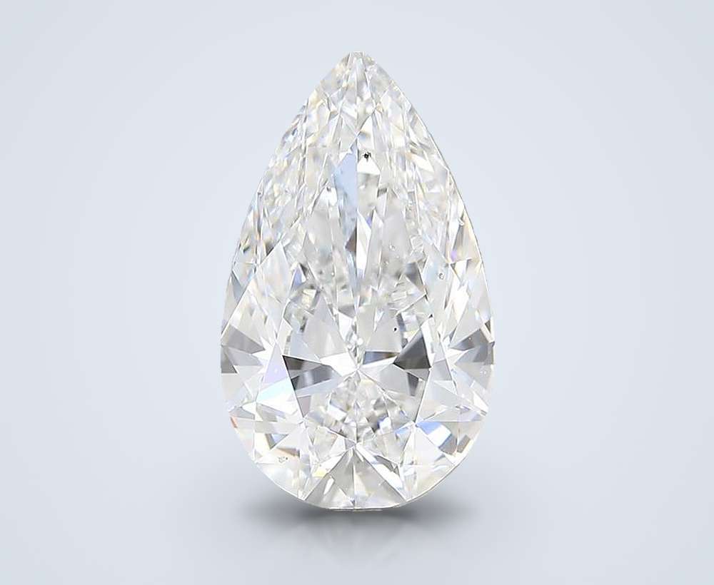 3.50 Carat Pear Natural Diamond