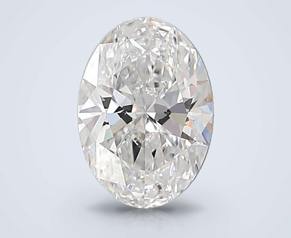 1.00 Carat Oval Lab Diamond