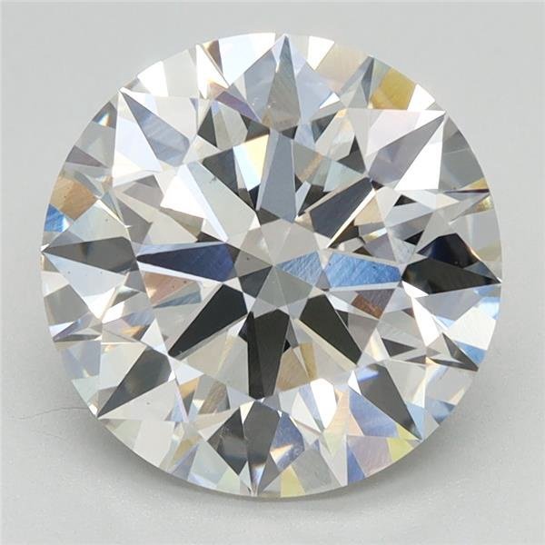 3.52ct H VS2 Rare Carat Ideal Cut Round Lab Grown Diamond