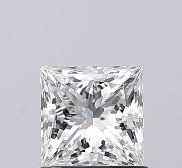 1.05ct E VVS2 Rare Carat Ideal Cut Princess Lab Grown Diamond