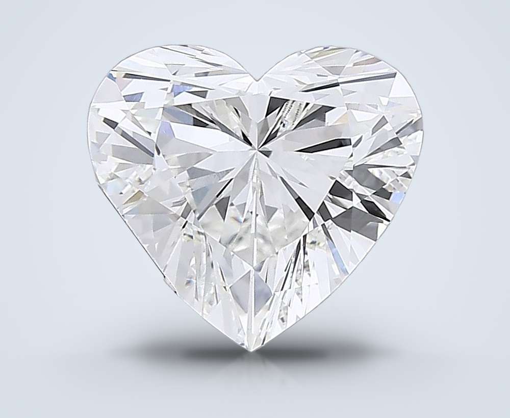 6.04 Carat Heart Lab Diamond
