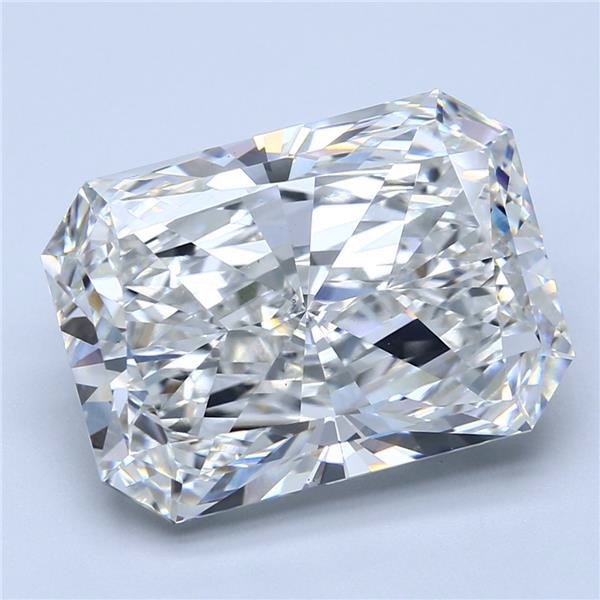 11.21ct G VS2 Rare Carat Ideal Cut Radiant Lab Grown Diamond