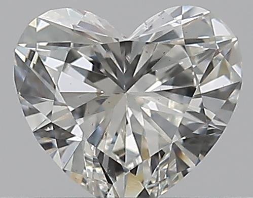 0.39ct H SI1 Rare Carat Ideal Cut Heart Diamond