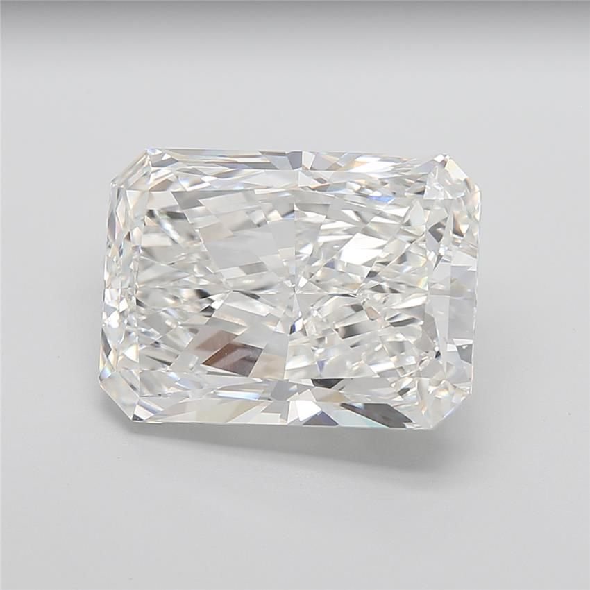 15.60ct F VVS2 Rare Carat Ideal Cut Radiant Lab Grown Diamond