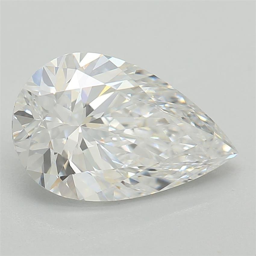 1.03ct D VVS2 Rare Carat Ideal Cut Pear Lab Grown Diamond