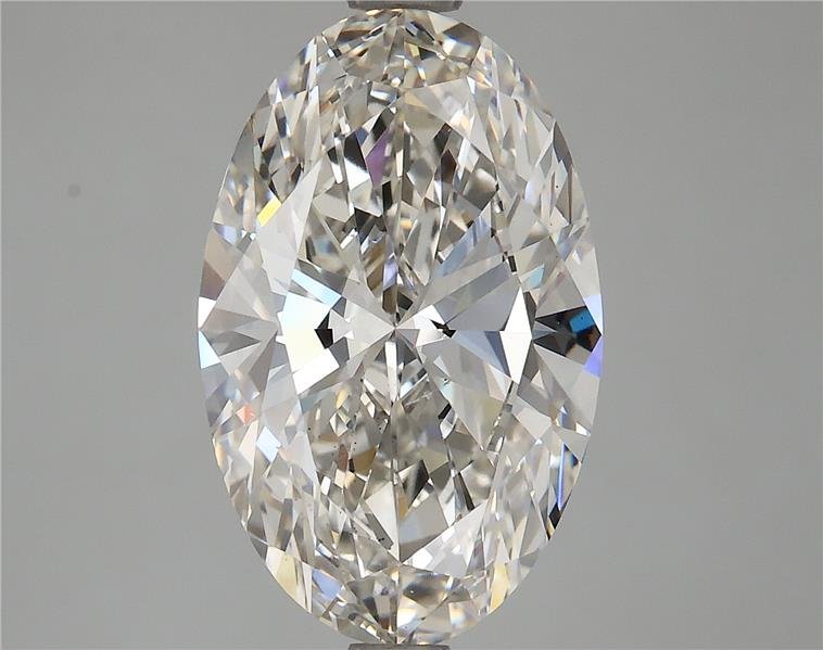 3.37ct H VS2 Rare Carat Ideal Cut Oval Lab Grown Diamond