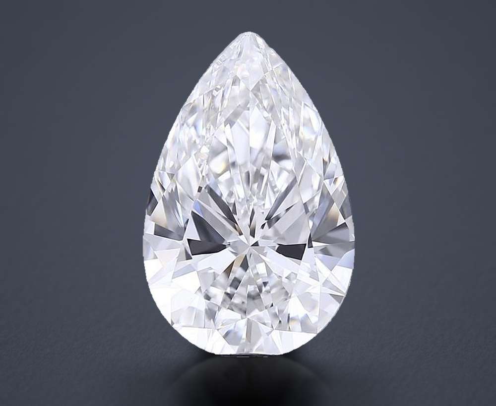 8.32 Carat Pear Lab Diamond