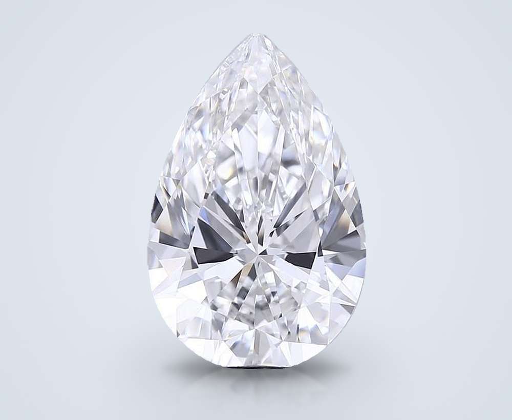 8.32 Carat Pear Lab Diamond