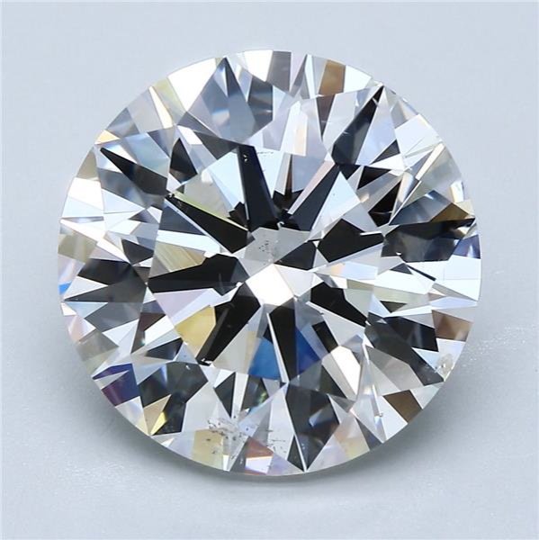 6.49ct G SI1 Excellent Cut Round Diamond