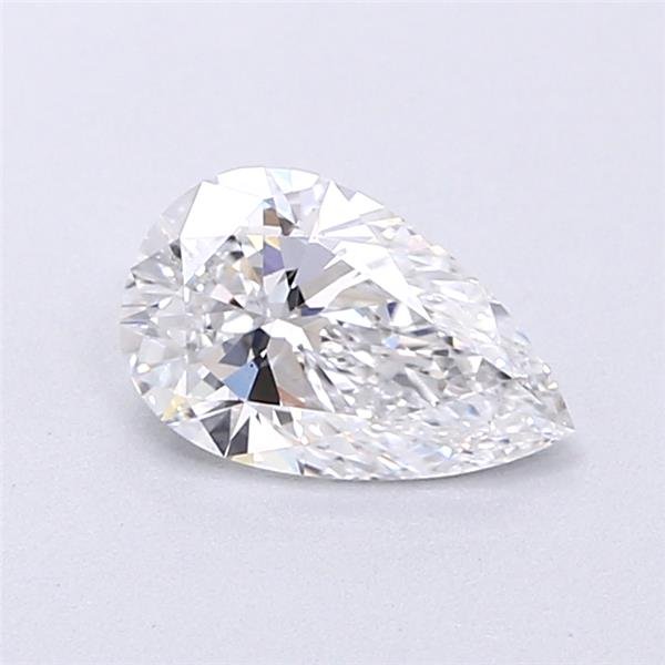 0.66ct D VS1 Rare Carat Ideal Cut Pear Lab Grown Diamond