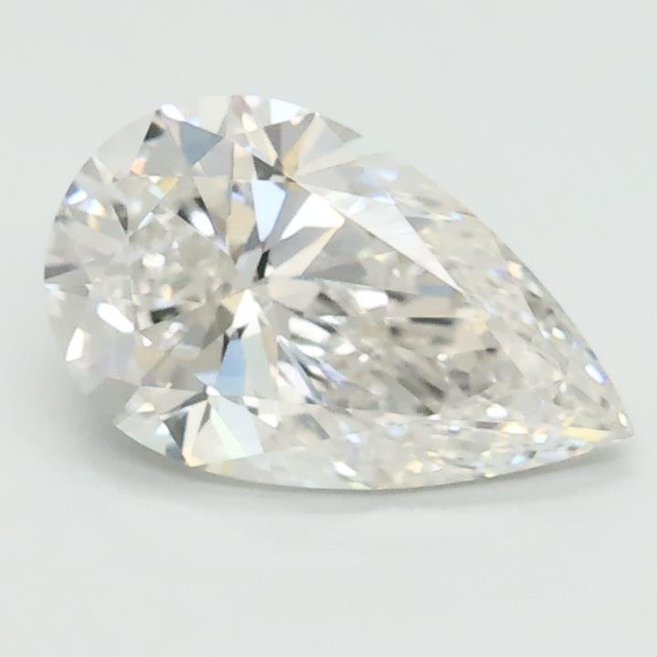 1.10ct E VS1 Rare Carat Ideal Cut Pear Lab Grown Diamond