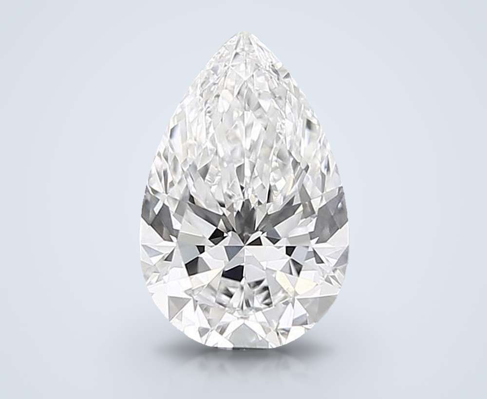 3.10 Carat Pear Lab Diamond