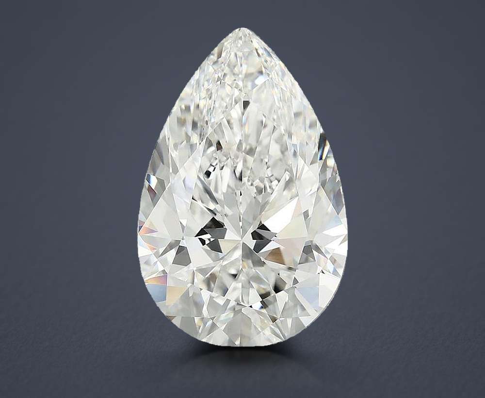 7.20 Carat Pear Lab Diamond