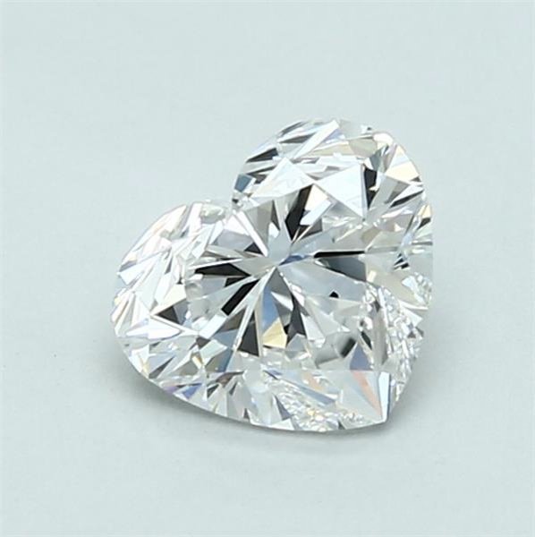 1.01ct D VVS2 Very Good Cut Heart Diamond