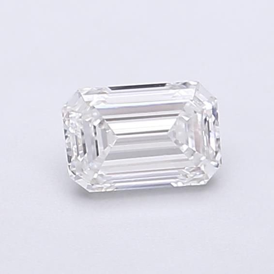 0.50ct D VVS2 Rare Carat Ideal Cut Emerald Lab Grown Diamond