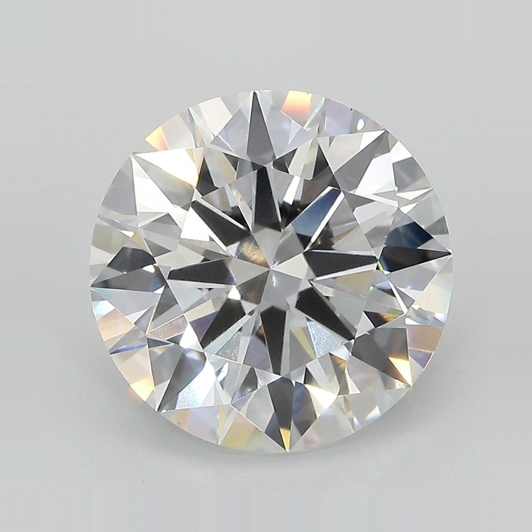 5.90ct E VS1 Rare Carat Ideal Cut Round Lab Grown Diamond