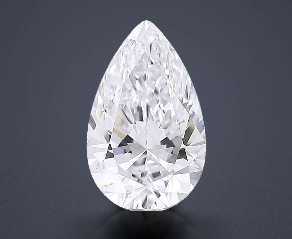 2.62 Carat Pear Lab Diamond