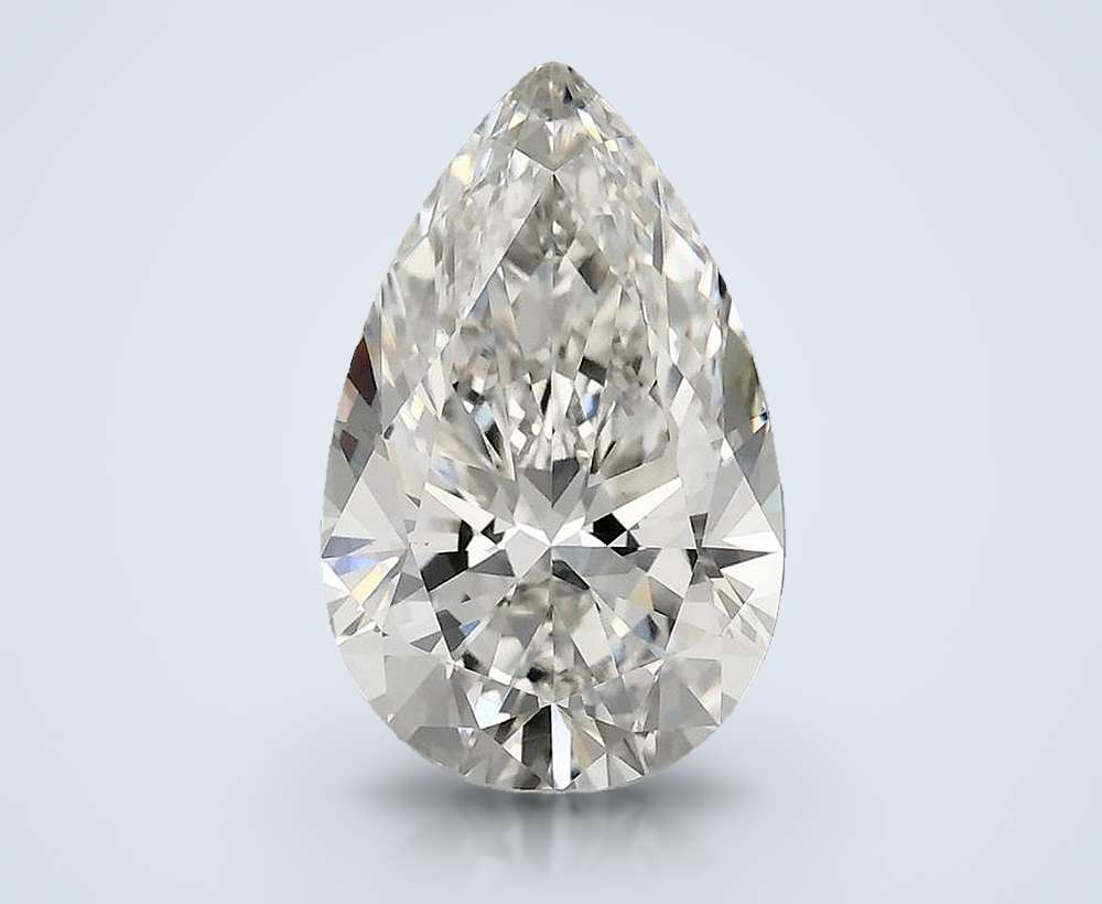 2.71 Carat Pear Lab Diamond