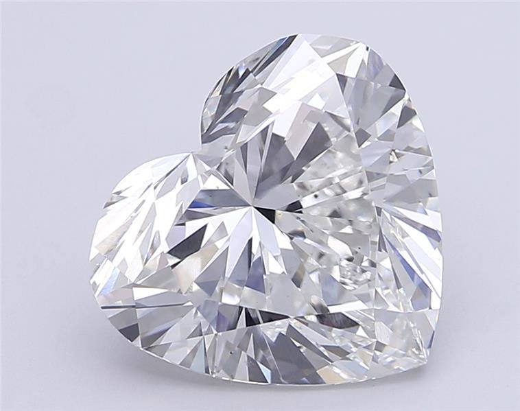 10.75ct F VS2 Rare Carat Ideal Cut Heart Lab Grown Diamond