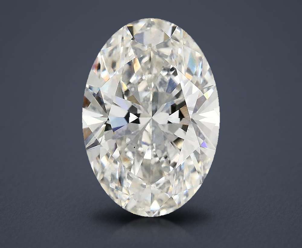 4.10 Carat Oval Lab Diamond