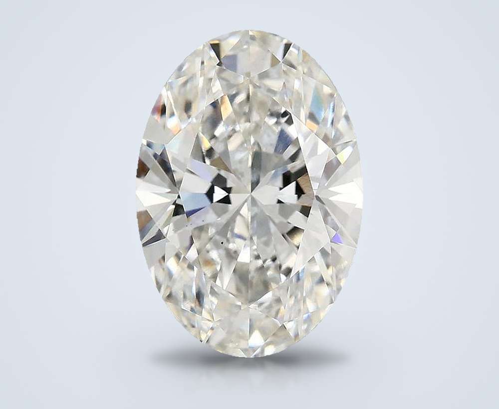 4.10 Carat Oval Lab Diamond