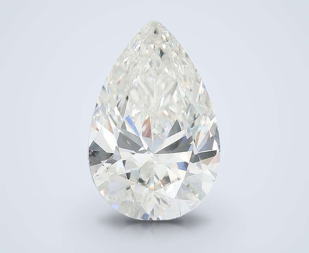 8.06 Carat Pear Lab Diamond