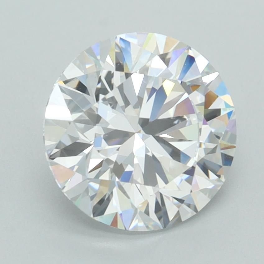 2.50ct D VVS1 Rare Carat Ideal Cut Round Lab Grown Diamond