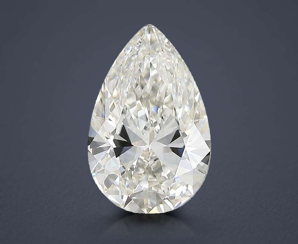 2.81 Carat Pear Lab Diamond