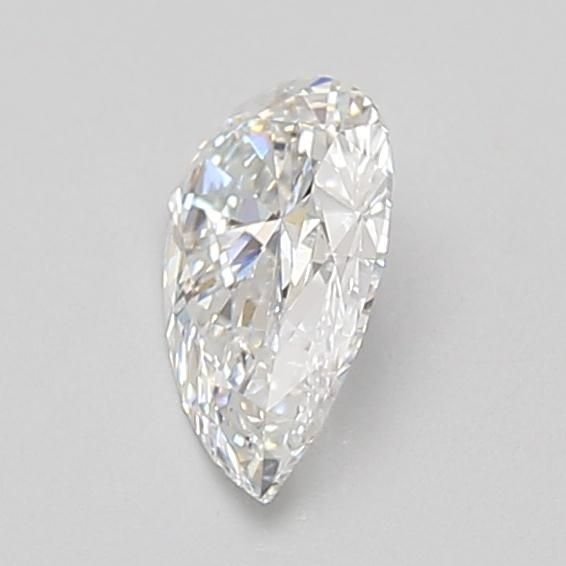 0.86ct E VVS2 Rare Carat Ideal Cut Pear Lab Grown Diamond