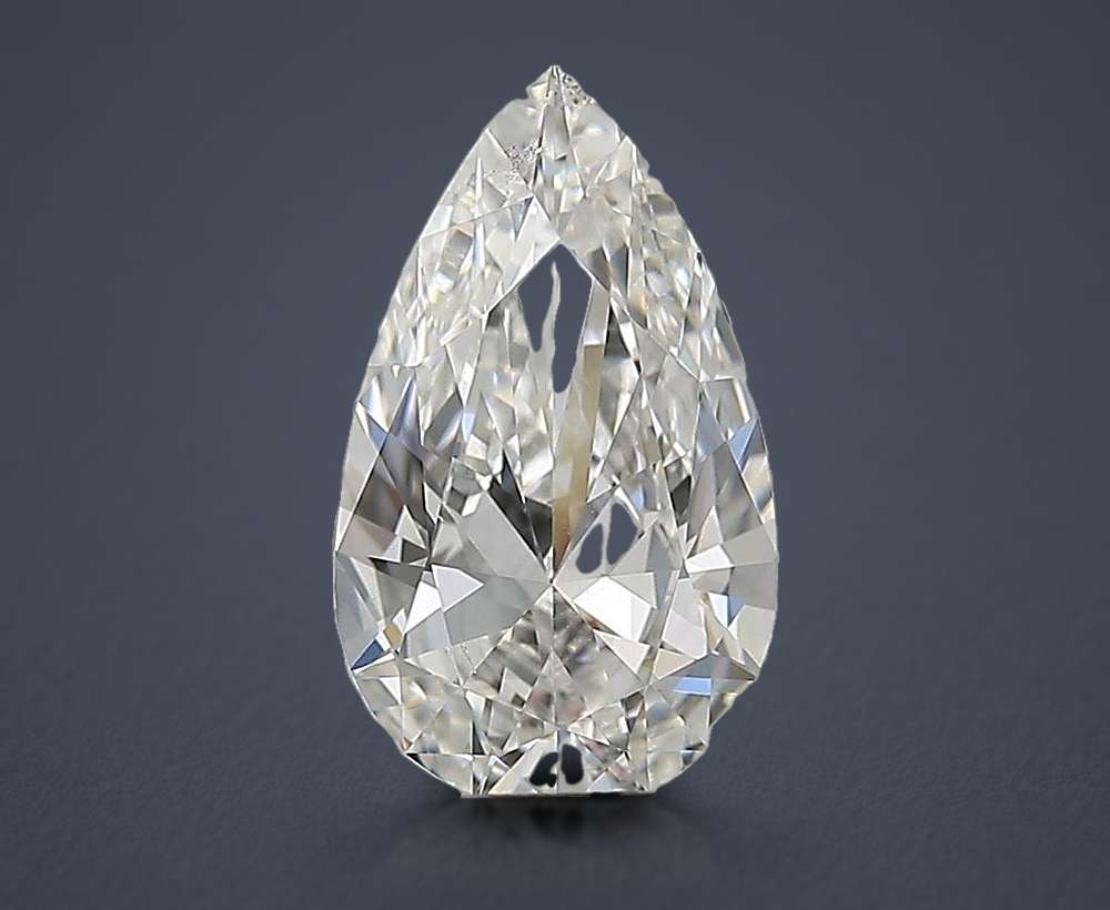 1.00 Carat Pear Natural Diamond