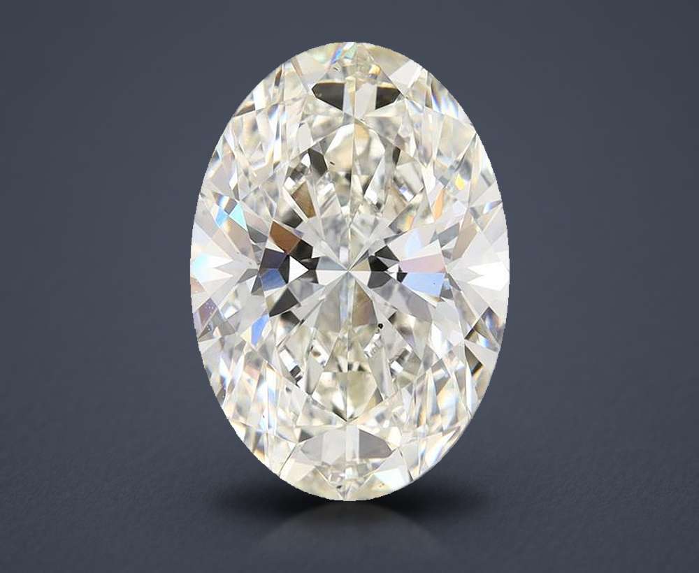 4.74 Carat Oval Lab Diamond