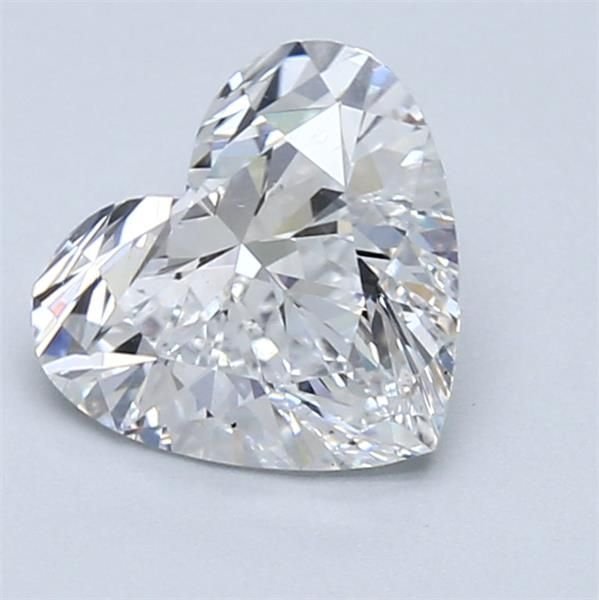 1.72ct D SI1 Rare Carat Ideal Cut Heart Diamond