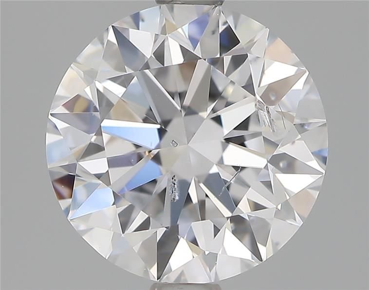 2.02ct E SI2 Excellent Cut Round Lab Grown Diamond