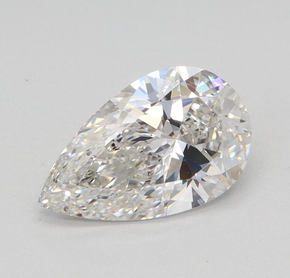 0.96ct G VS2 Rare Carat Ideal Cut Pear Lab Grown Diamond