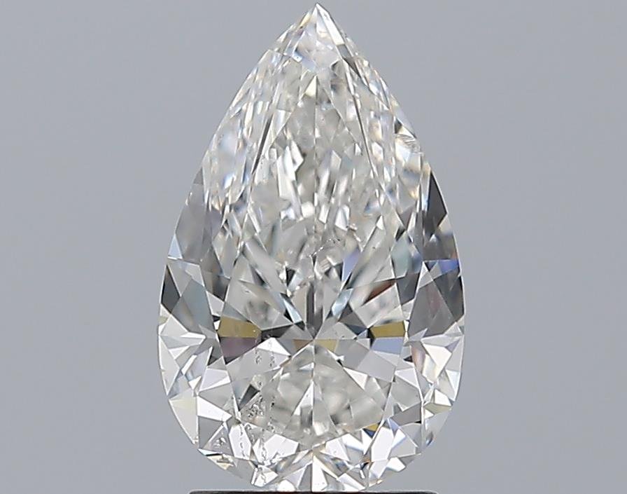 2.31ct F SI2 Rare Carat Ideal Cut Pear Diamond