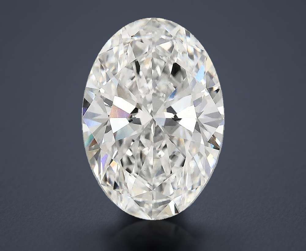 4.00 Carat Oval Lab Diamond