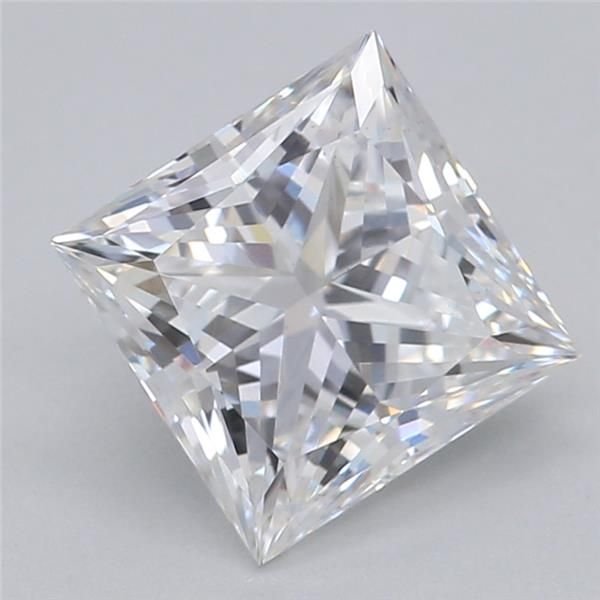 1.06ct E VS1 Rare Carat Ideal Cut Princess Lab Grown Diamond