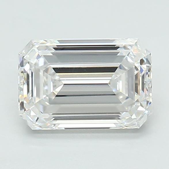1.08ct D VVS1 Rare Carat Ideal Cut Emerald Lab Grown Diamond