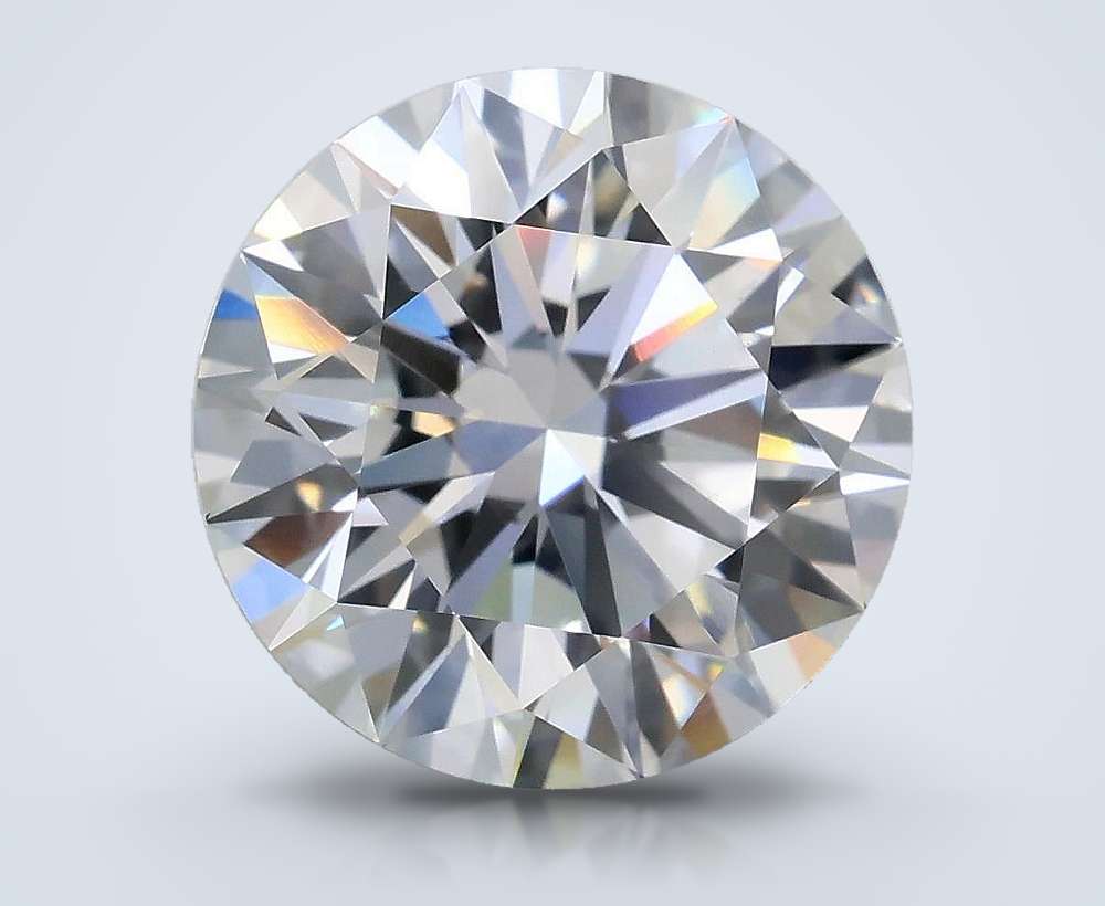 4.01 Carat Round Lab Diamond