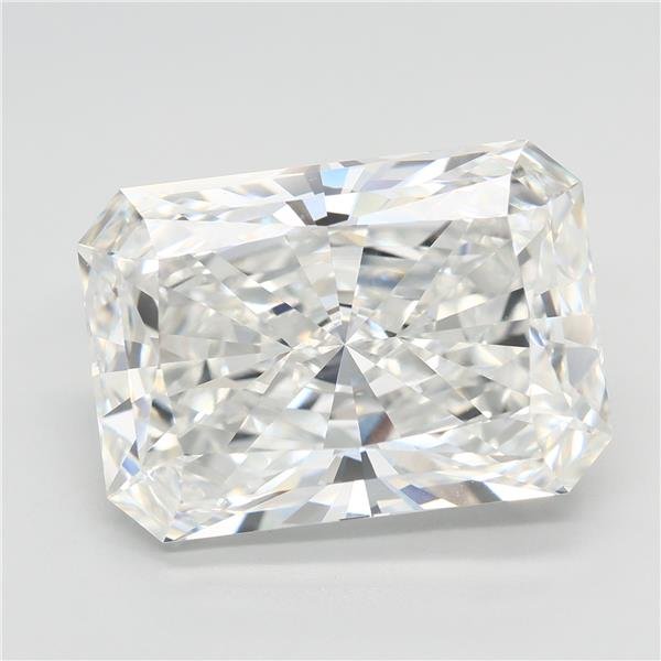 11.10ct F VVS2 Rare Carat Ideal Cut Radiant Lab Grown Diamond