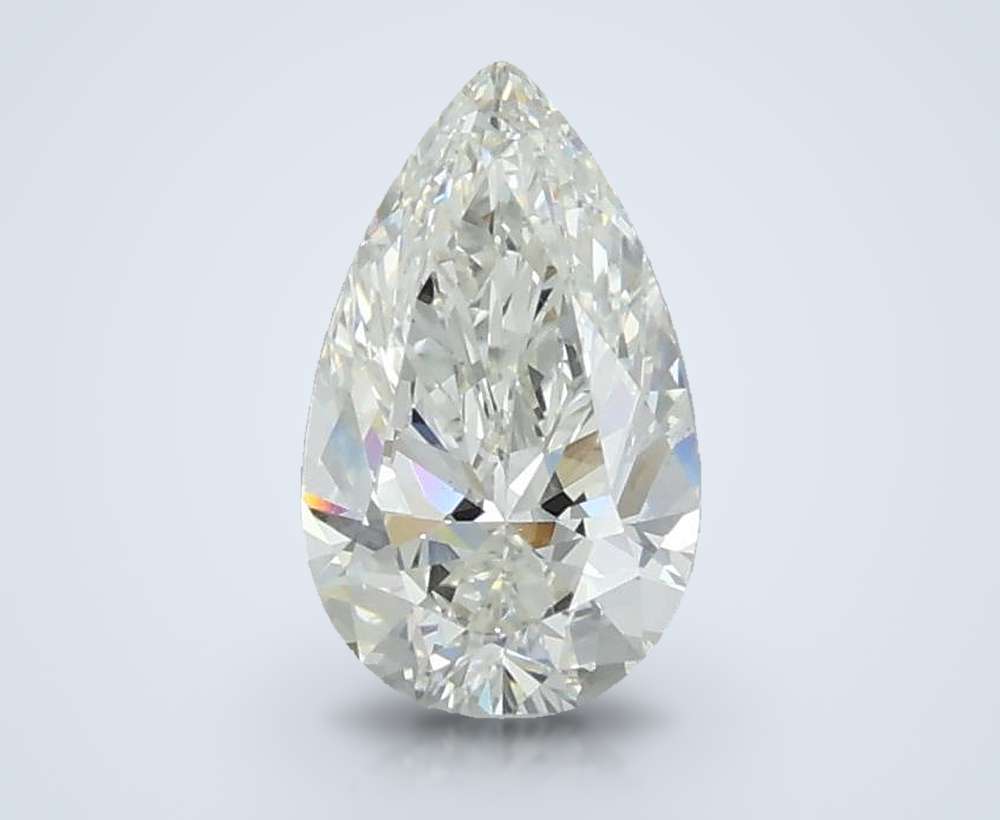 0.63 Carat Pear Natural Diamond