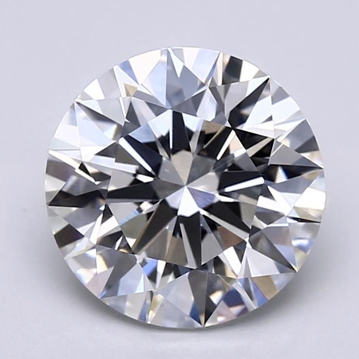 4.54ct E VS1 Rare Carat Ideal Cut Round Lab Grown Diamond