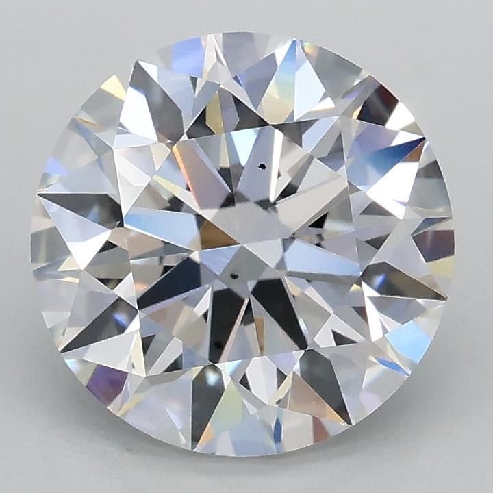 2.09ct D VS2 Rare Carat Ideal Cut Round Lab Grown Diamond