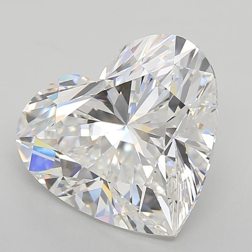 7.01ct E VS1 Rare Carat Ideal Cut Heart Lab Grown Diamond