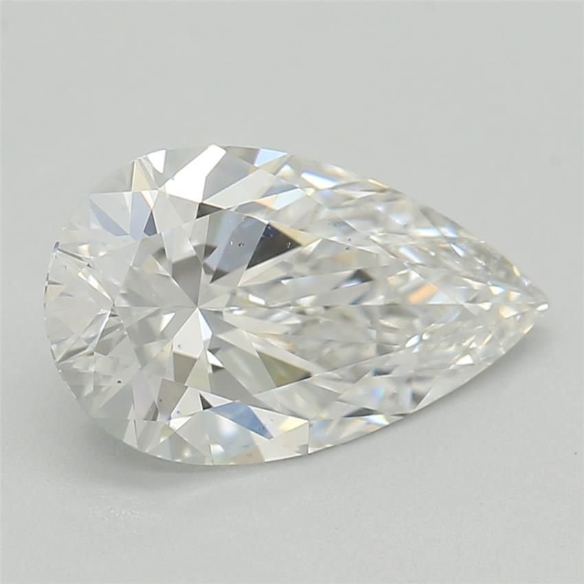 1.05ct E VS2 Rare Carat Ideal Cut Pear Lab Grown Diamond