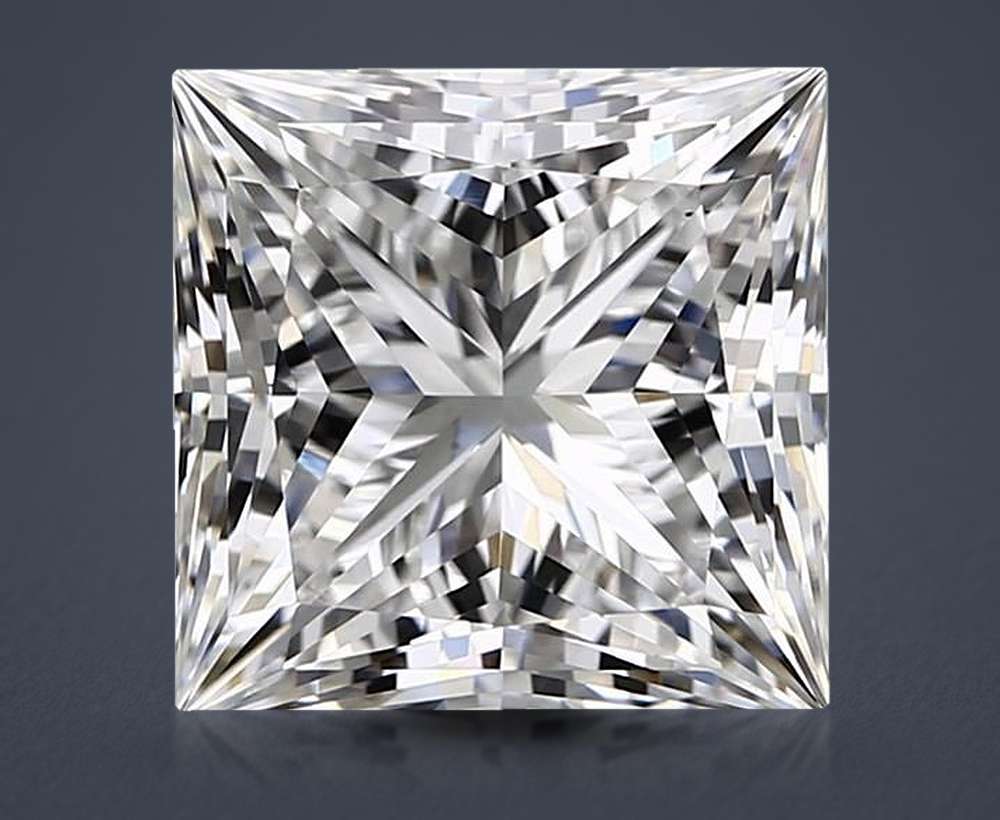 6.04 Carat Princess Lab Diamond