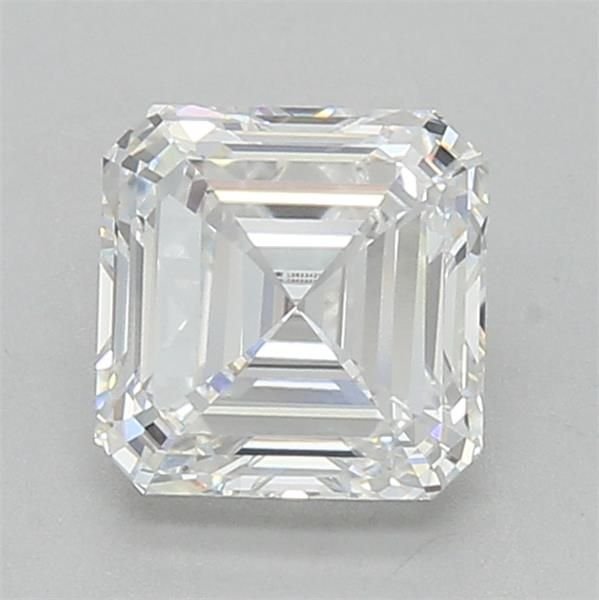 2.50ct E VVS2 Very Good Cut Asscher Lab Grown Diamond