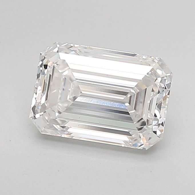 2.36ct E VS1 Rare Carat Ideal Cut Emerald Lab Grown Diamond